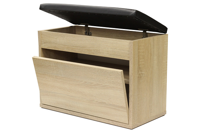 Szafka na buty SEC60x30D siedzisko schowek 60cm amdecor