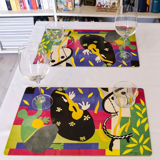 podkładki do kuchni Henri Matisse 4 korkowe podkładki na stół