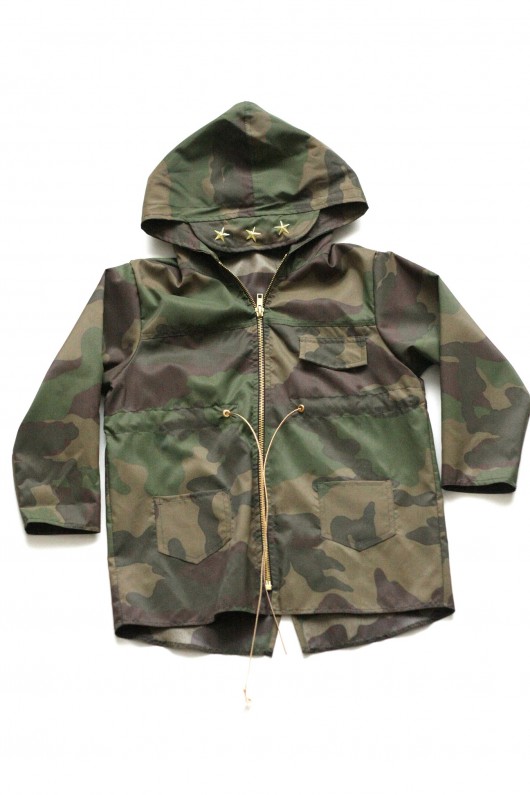 kurtki i płaszcze dla dziewczynki Kurtka moro