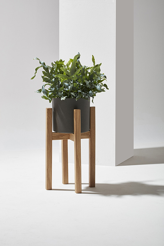 Kwietnik PIANO Plant dąb NUDO design 
