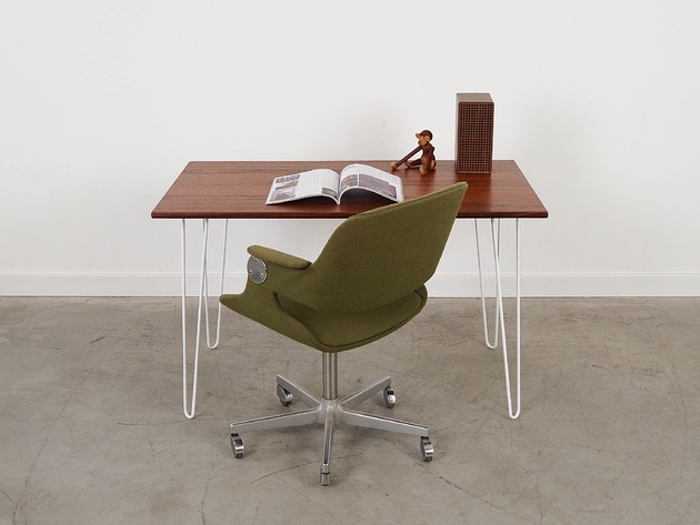 biurka Biurko tekowe, duński design, lata 70, produkcja: Dania