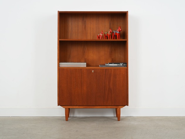 regały i półki Regał tekowy, duński design, lata 70, produkcja: Dania