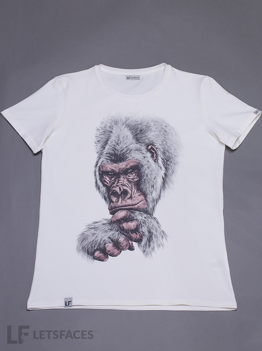 t-shirty męskie T-shirt Goryl