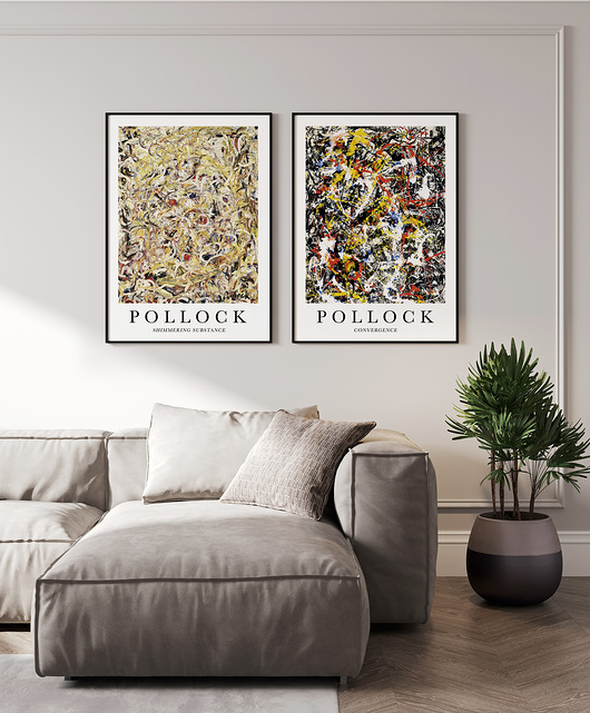 plakaty Zestaw plakatów - Pollock  v5