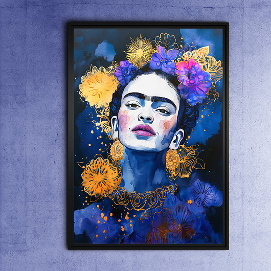 plakaty Frida wieczorową porą - grafika na plakacie