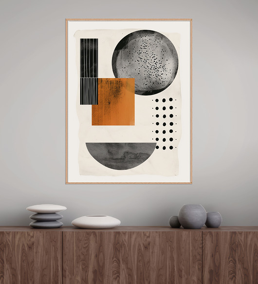plakaty Geometria natury - Plakat, druk - Minimalizm, Boho, Loft #52