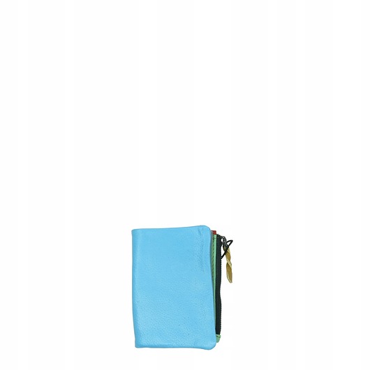 portfele damskie Portfel damski mały skórzany na prezent miejsce na banknoty monety OLIVKA