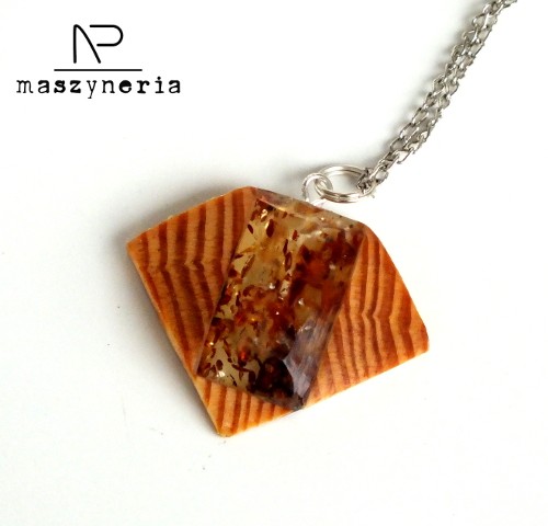 Wood&Amber Wisior Przewrotny Maszyneria