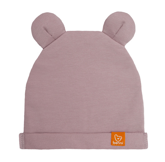czapki dziecięce Czapka BEANIE BEAR - różowa
