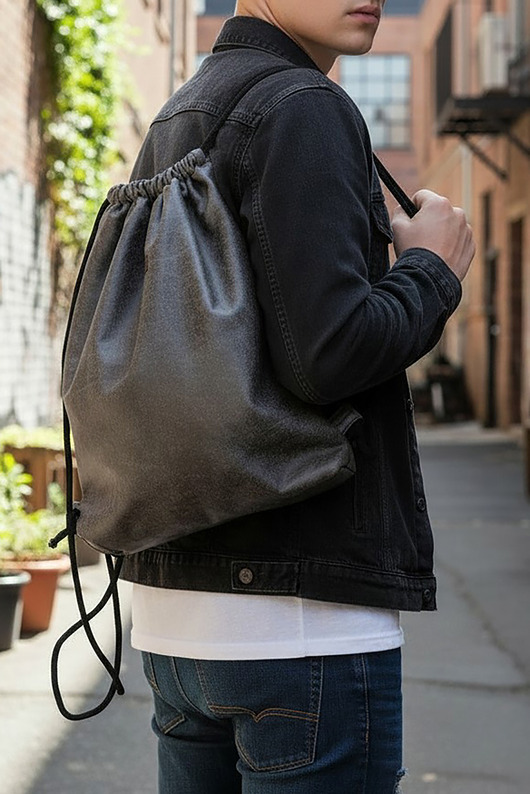 torby i nerki męskie Grafitowy workoplecak basic