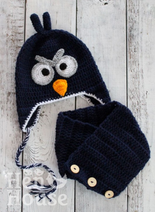 Angry Birds - czapka + komin  henhouse