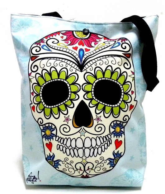 Duża torba z czaszką Gaul Designs