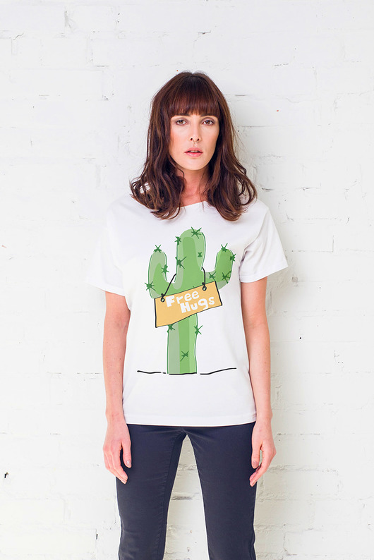 FREE HUGS Oversize t-shirt GAU great as You