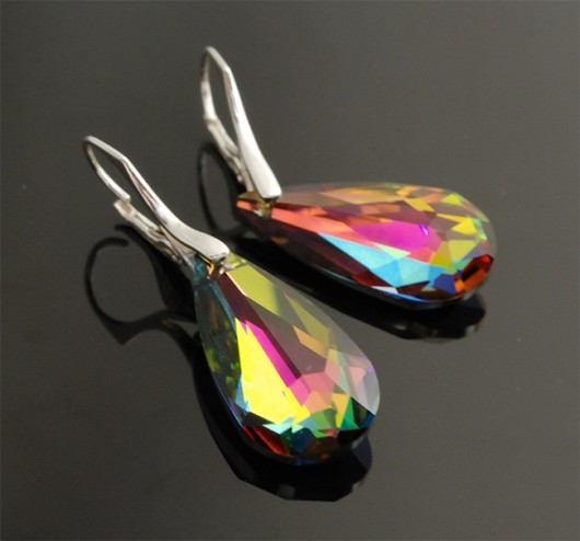 Kolczyki kryształ Swarovski Blask pieklo niebo
