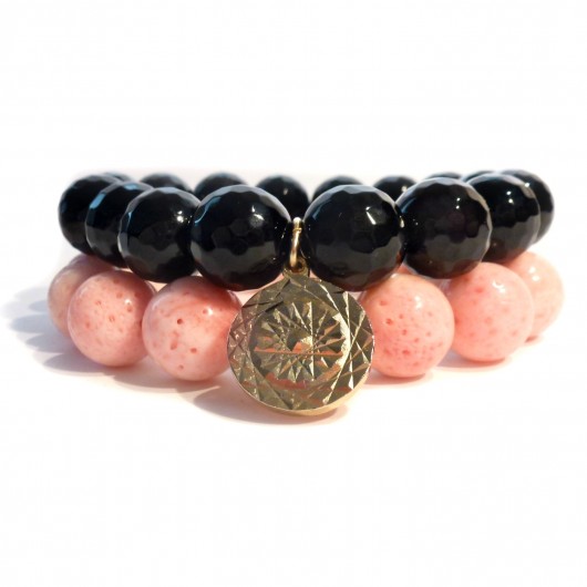 Bransoletki Onyx & Rouge labonita