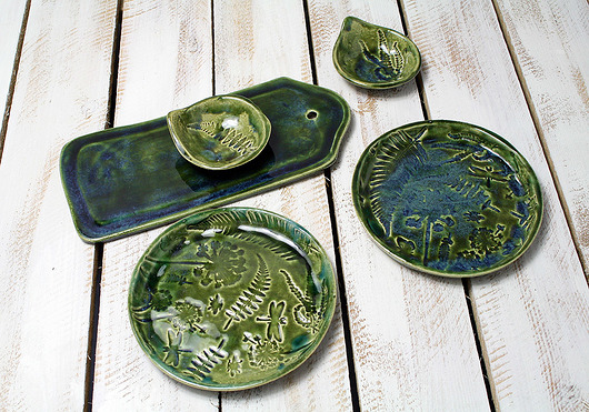 zestaw ceramiczny - Paproć Studio Mini Forma
