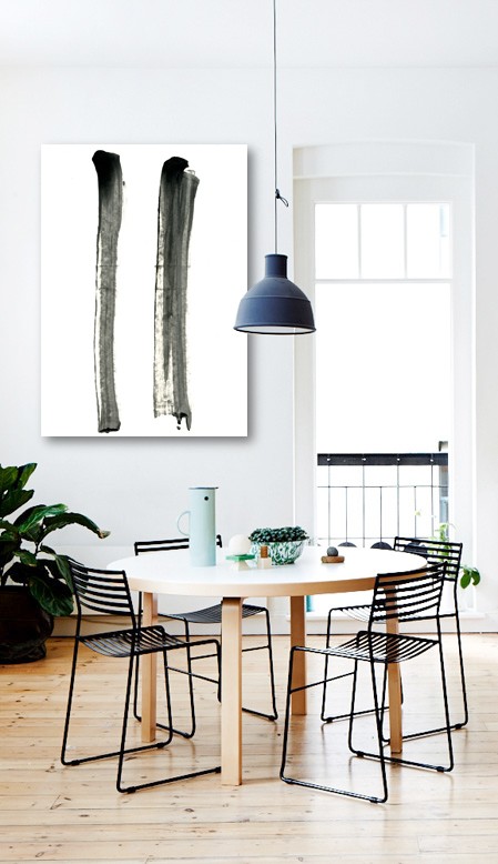 Plakat / Poster – Black abstract 2 Poster Gallery Wall