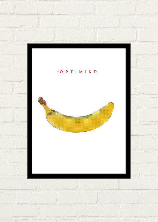 Optimist Plakat 30x40 GAU Home
