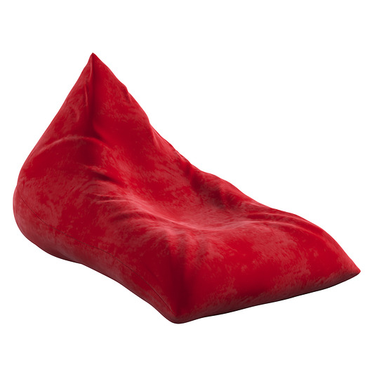 Pufa leżanka Velvet Intensywna Czerwień Yellow Tipi
