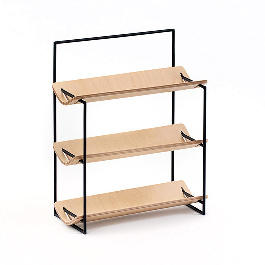regały i półki VINKE - półki na wino: buk / wine racks: beech