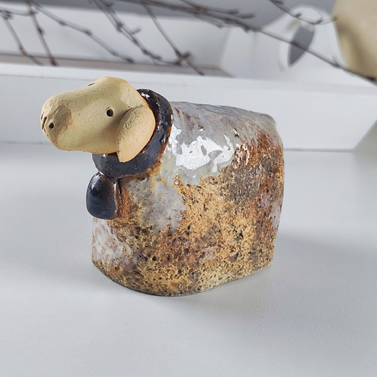 ozdoby wielkanocne Baranek wielkanocny ceramiczny