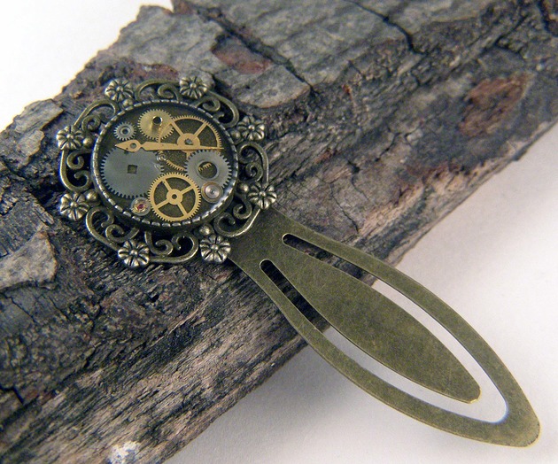 zakładki do książek Zakładka do książki - steampunk 25