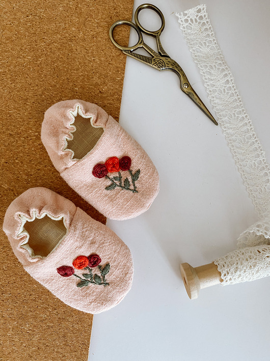 buty dziecięce Niechodki RÓŻE 0-3M