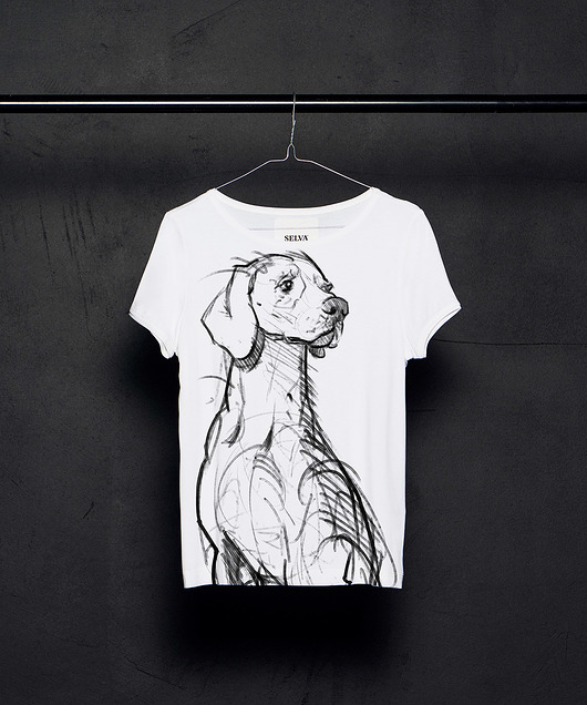 Weimaraner Dog Women's T-shirt SELVA