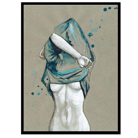 Koszulka Akt, 70x50 cm JUST ILUST Justyna Małczak