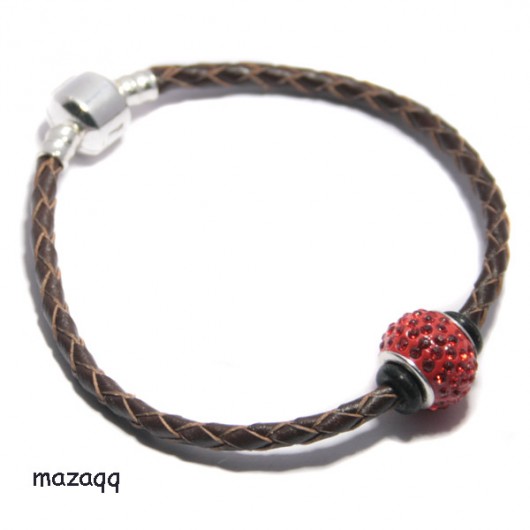 Bransoletka mini brązowa II - 19 cm mazaqq