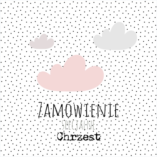 Zamówienie specjalne -  zestaw na chrzest AnZone