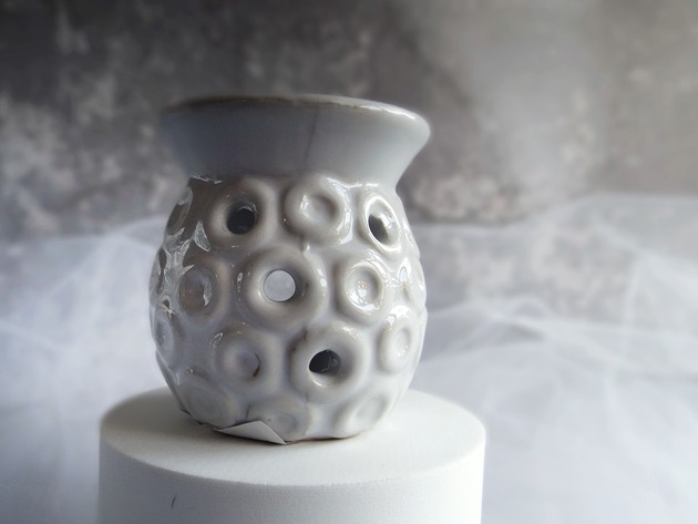 zapachy - inne Kominek ceramiczny do aromaterapii Mikuno