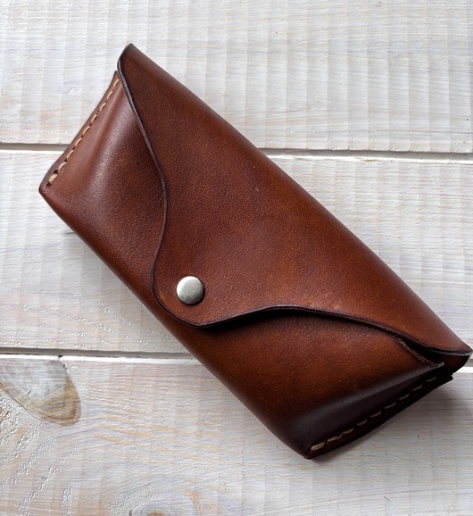 okulary damskie Etui na okulary ze skóry