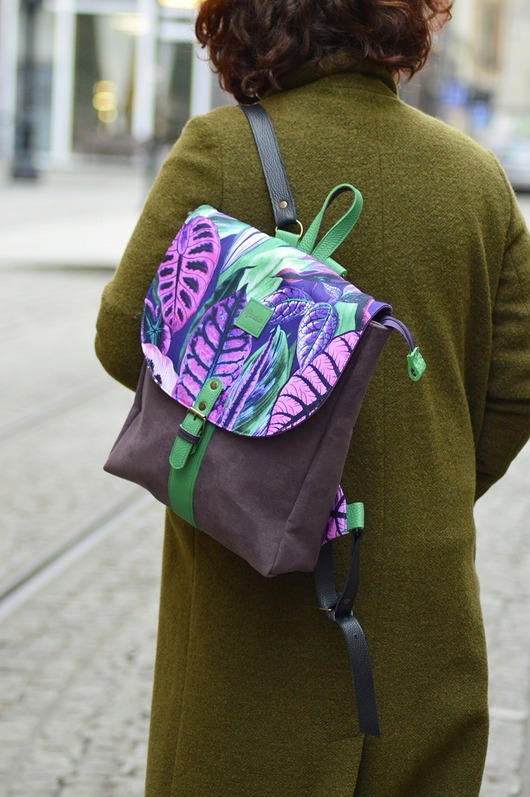 plecaki Plecak LIście