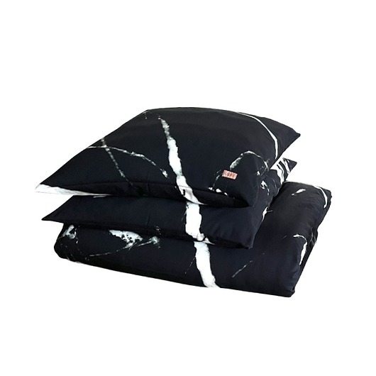 pościel Komplet pościeli BLACK MARBLE