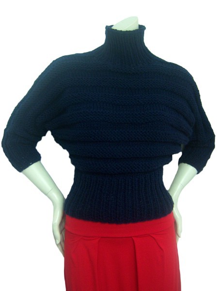 34(XS) Sweterek granatowy YULIYA BABICH