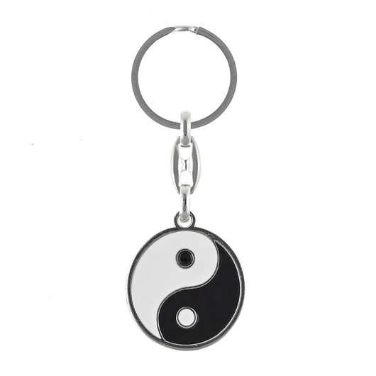 breloki dla niego Brelok do kluczy - jing i jang