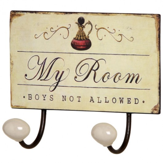 Wieszak Boys not allowed almadecasa