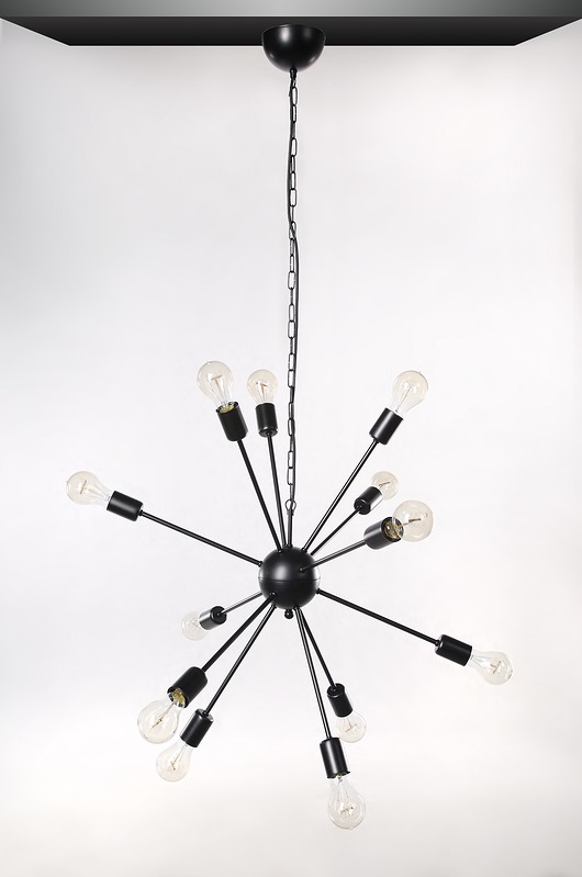 PIĘKNY ŻYRANDOL SPUTNIK 20 RAMION LOFT SkyLighting