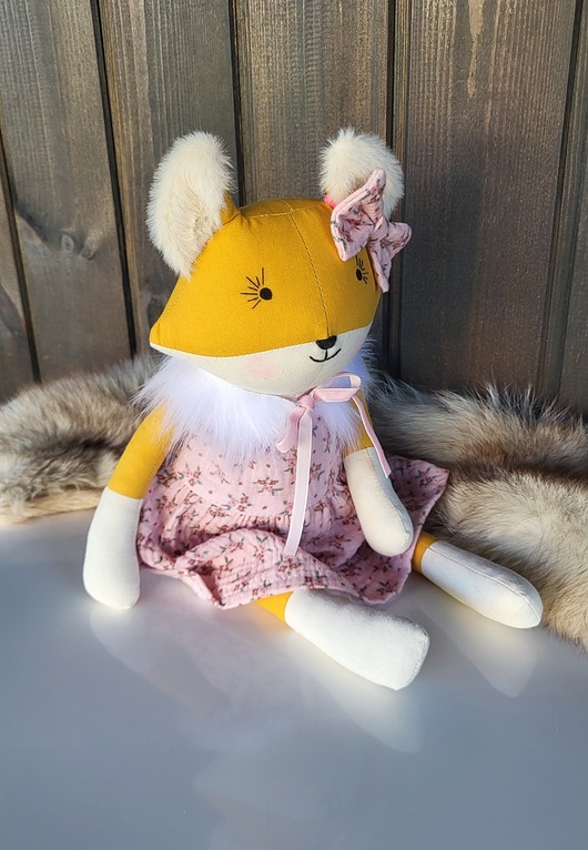 lalki LIS lisek 44cm lalka kolekcjonerska z personalizacją haft