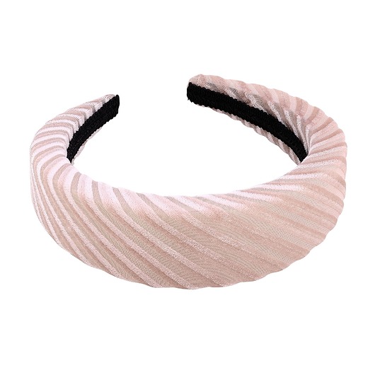 opaski do włosów Gruba bordowa opaska w kolorze brudnego różu