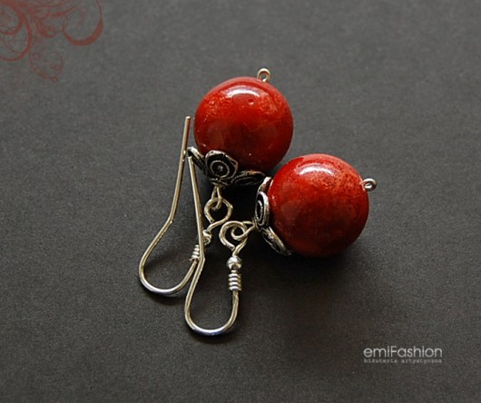 Koral w srebrze MAREMI Jewelry