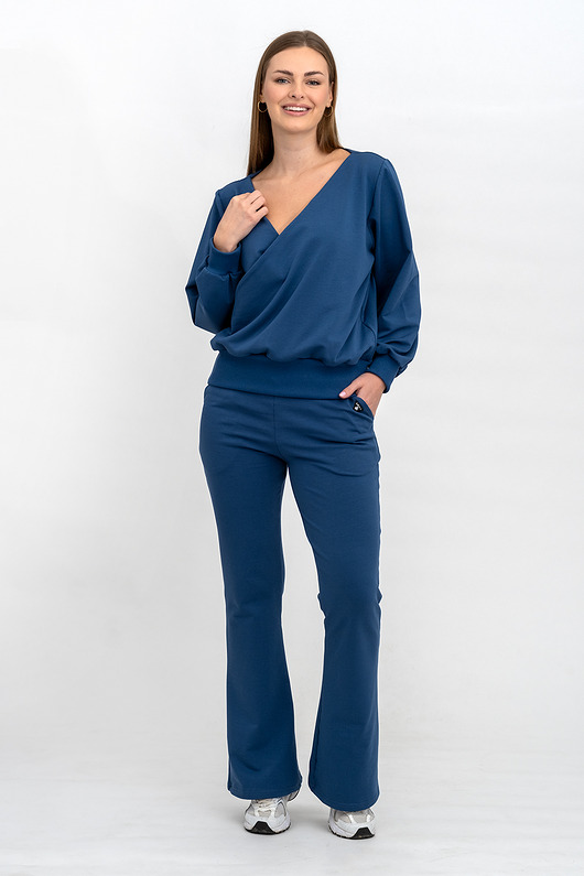 komplety damskie Dres damski  ,,LUCCY" denim