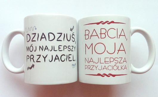 Kubki BABCI I DZIADKA II FarrowDesign