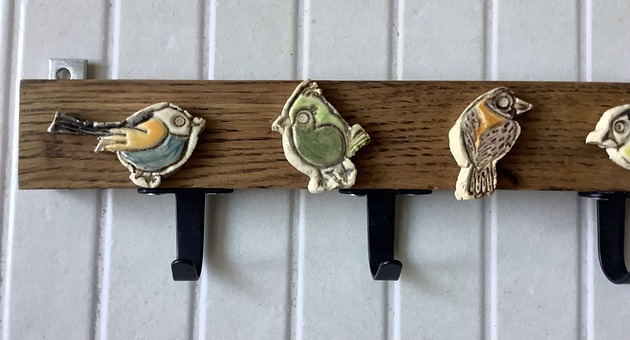 wieszaki Wieszak ozdobny "Ptaszki"