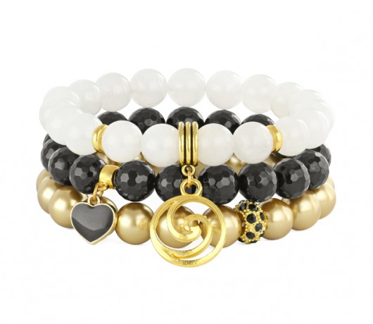Moon,gold & black set.  Lavoga