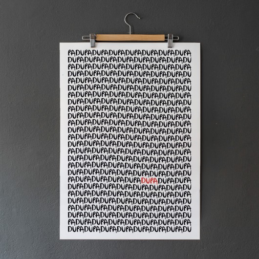 PLAKAT B2 | PADUPADU TYPTYP