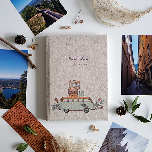 notatniki i albumy Notes podróżniczy Travel Journal