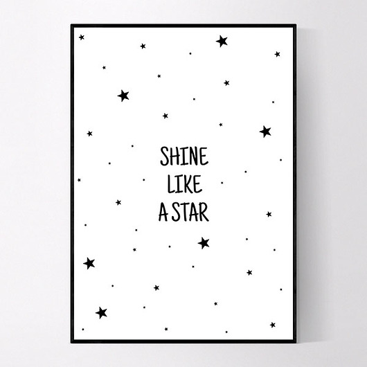 Plakat LIKE A STAR MUKKO
