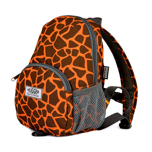 torebki, worki i plecaki dziecięce Plecaczek dla dziecka 1-3+ lat, cętki, żyrafa, smycz bezpieczeństwa